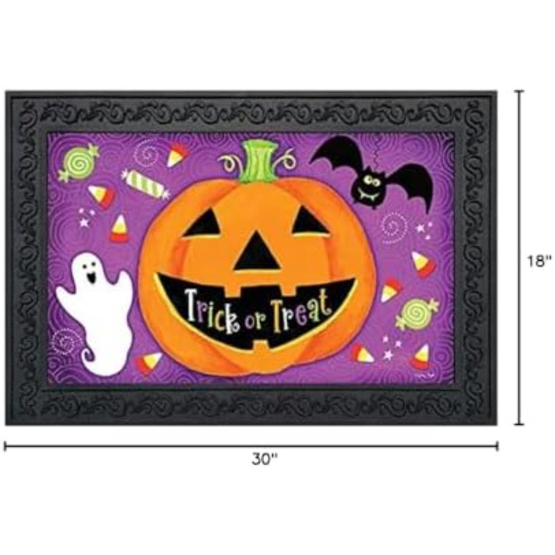 Paillasson d'Halloween «Jack O'lantern»