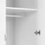 Oswaldo 2 Door Wood Wardrobe