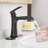 Single-Hole Single-handle Bathroom Faucet with Drain Assembly-97839224