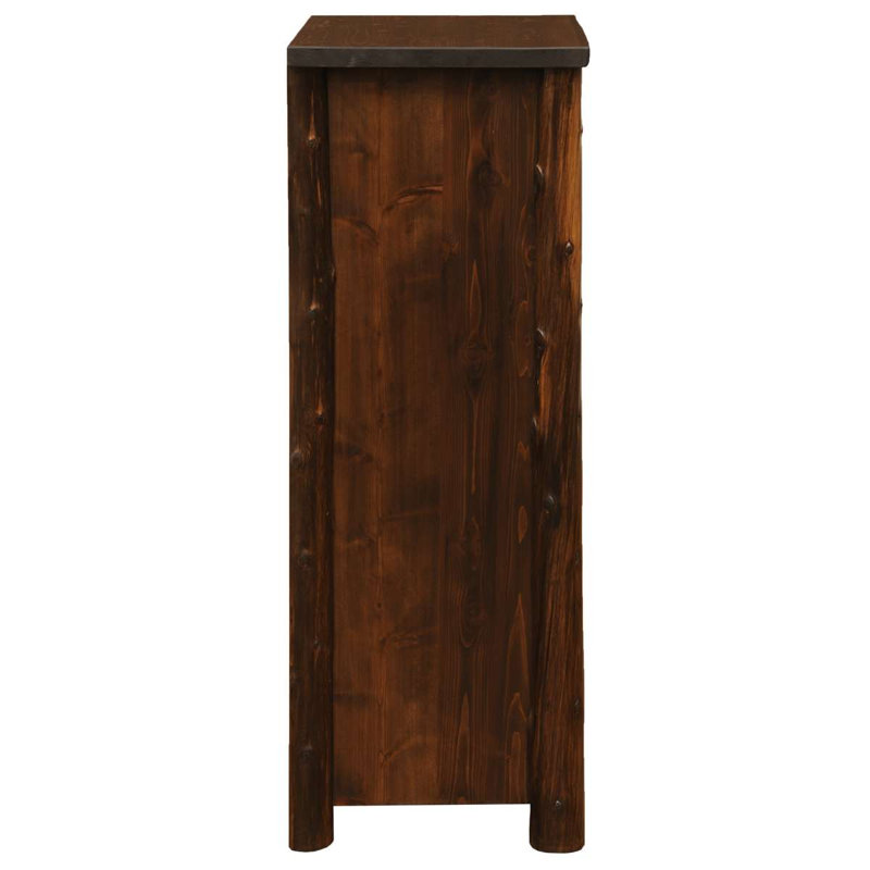 Commode 5 tiroirs Fireside Lodge Headwaters - Café - Ligne Premium, Tiroirs Premium