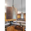 Luminaire suspendu cylindrique ovale 8 po Hayashi