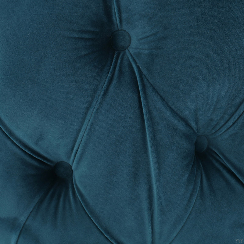 Ottoman Bench, Teal