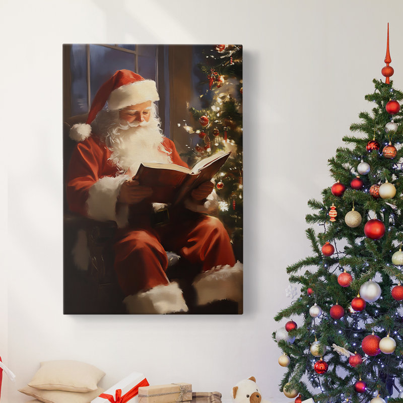 Art des Fêtes de Noël - Toile tendue avec châssis - Série 2-Cxxii