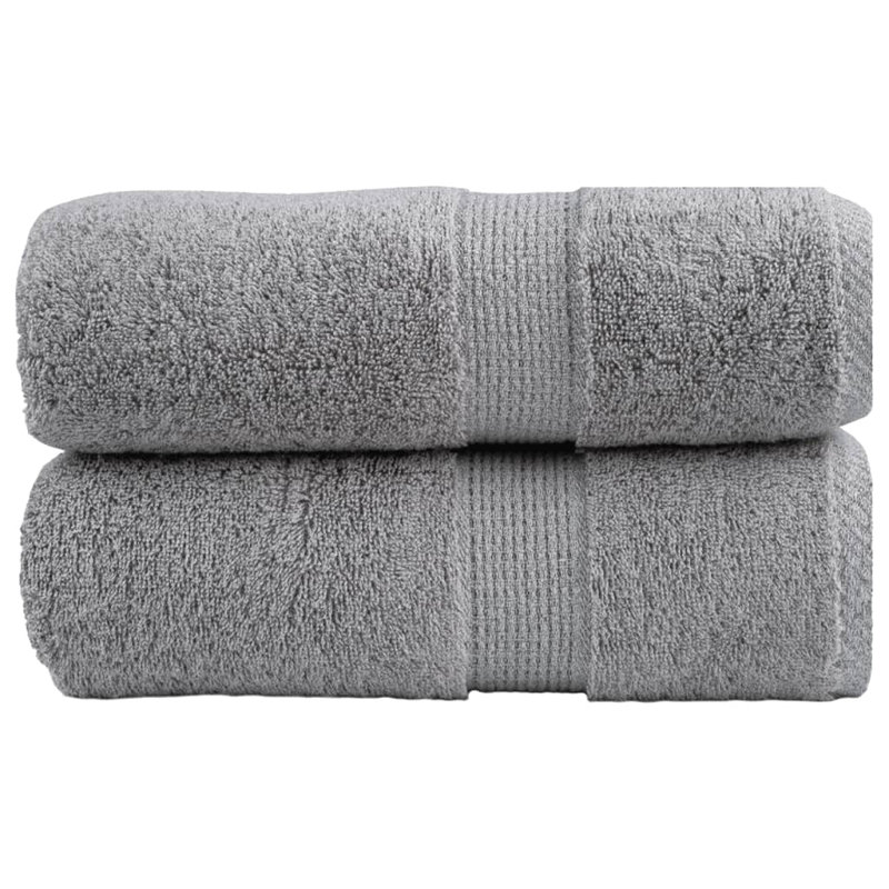 Premium Guest Towels SOLUND 2 Pcs 30X50 Cm 600 Gsm, Grey