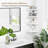White Corner Floating Shelves For Wall Set Of 4, Rounded Corner Shelves Wall Mounted For Kids Bedroom Books, Cute Wood Hanging Corner Shelf For Bathroom Decor, Living Room, Small Spaces
