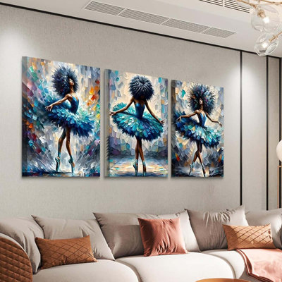 3 Piece Wrapped Canvas Print