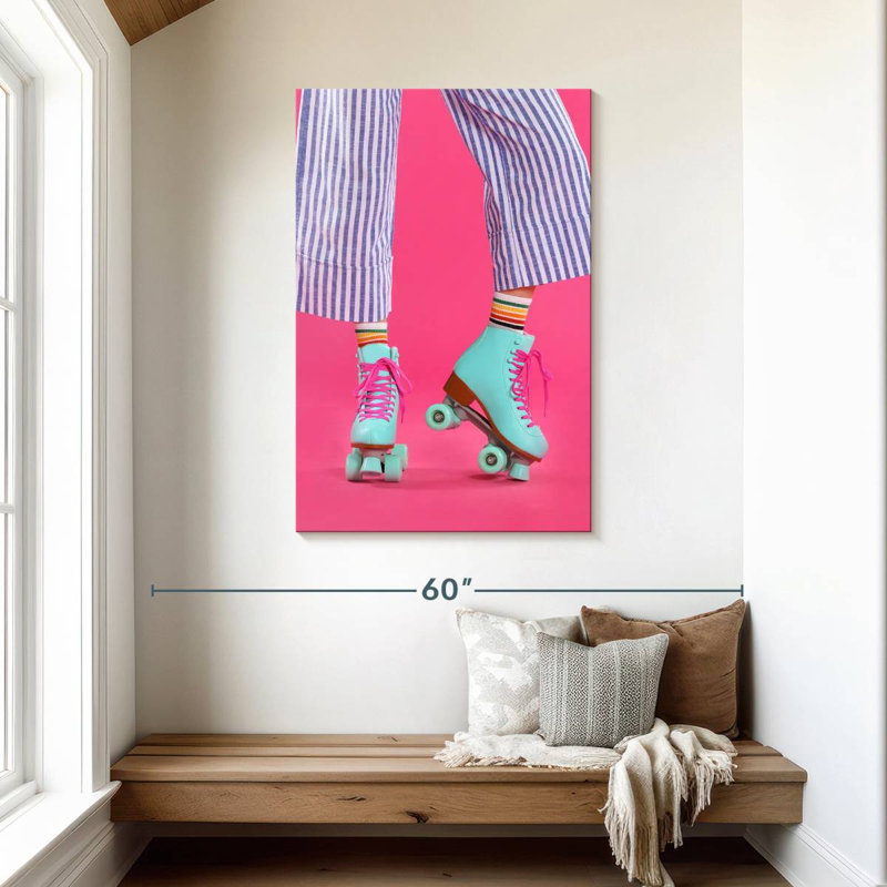 Pose de patin à roulettes Senne, H 45 po x l 30 po