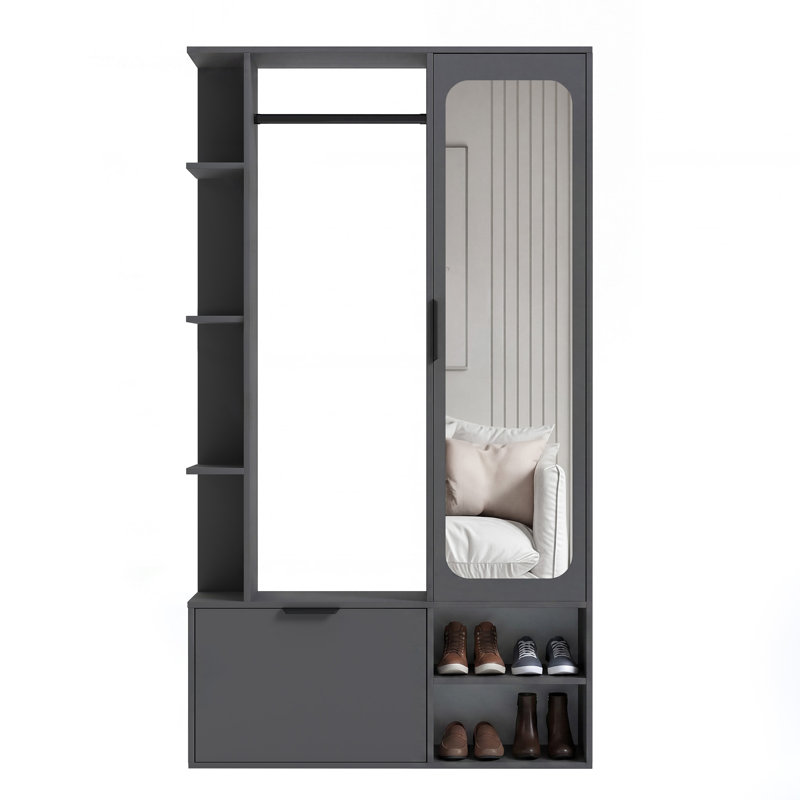 Manufactured Wood Wardrobe