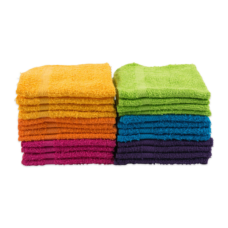 Ruxt Lightweight Washcloth, Solid Brights
