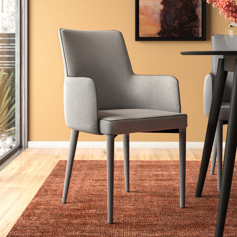 47cm H Upholstered Accent, Grey