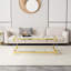 Table basse transparente