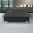 Simple black square coffee table