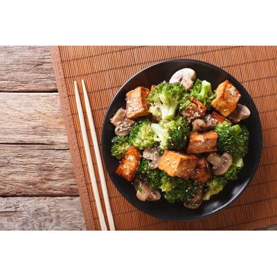 Mixed Chinese Vegetables - Wrapped Canvas Print