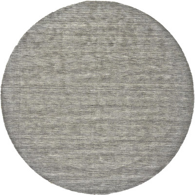 Kaden Handmade Wool Gray Rug