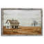 «Single Farmhouse On The Farm», reproduction sur toile-756877117