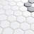 Metro 1" Hex 10-1/4 " x 11-7/8 " Porcelain Mosaic Floor & Wall Tile-36267978