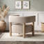 Fauteuil d'appoint rembourré en boucle