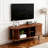 TV Stand, 55" Modern TV Console Table with Storage Compartment and Sliding Door-1435339565