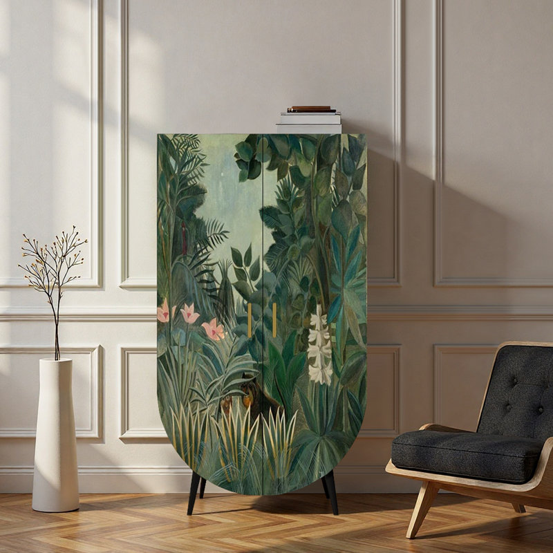 Garde-robe créative de style américain avec vestiaire rétro