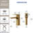 Single Hole Bathroom Faucet, Single Handle Bathroom Sink Faucet with Drain Assembly-125423817