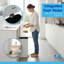 Harbour Housewares Square Stainless Steel Kitchen Pedal Bin-124634973