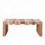 Table basse de salon en bois rustique Farmhouse