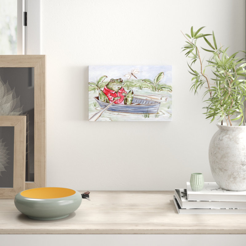 Reesa Qualia - Wrapped Canvas Painting, 30cm H x 45cm W x 3.81cm D