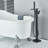 Floor Waterfall Faucet with Diverter