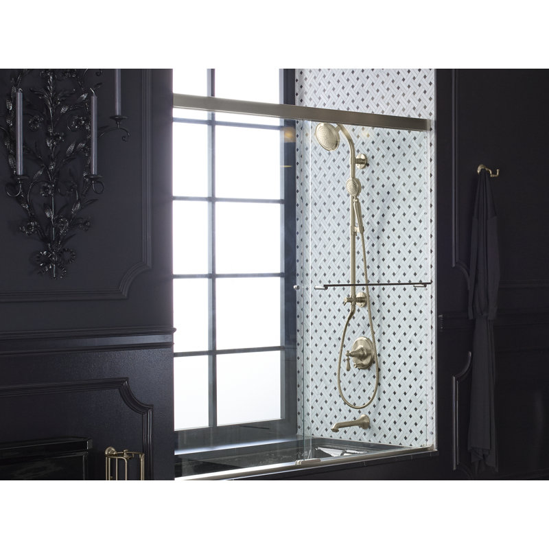 Hydrorail -S Bath and Shower Column, Vibrant Brushed Nickel