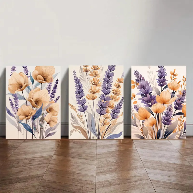 3 Piece Wrapped Canvas Print