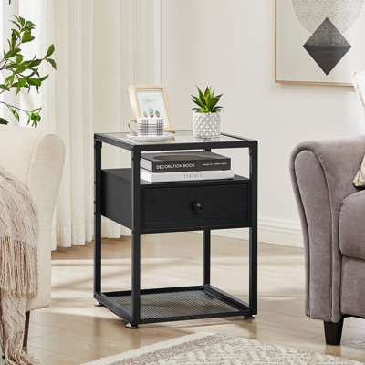 NS 1 Drawer Bedside Table