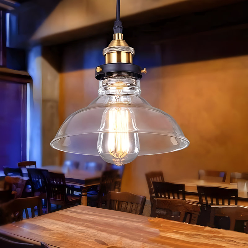 Modern Pendant Ceiling Light Elegant Shade Fixture for Bedroom & Home