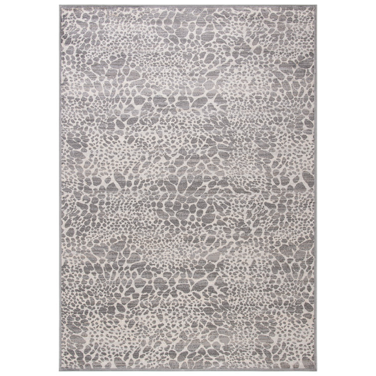 Osbourne Animal Print Viscose Area Rug