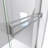 53" W x 66" H Bypass Semi-Frameless Shower Door-42568085-42568086