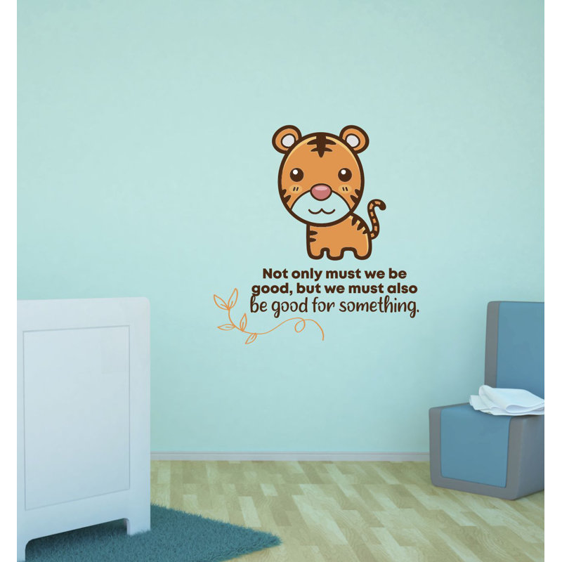 Adhésif décoratif en vinyle be good Tiger, H 10 po x l 10 po