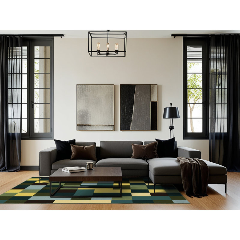 Terrain Textures Rug, Rectangle 8' x 10'