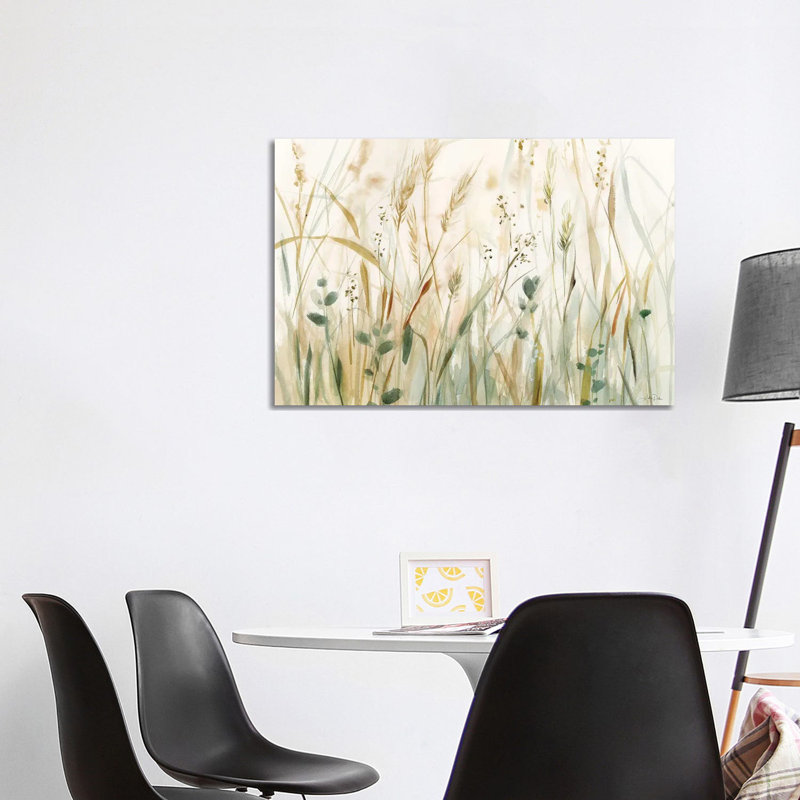 «In the Meadow», reproduction d'art sur toile encadrée, H 26 po x l 40 po, Toile tendue, Ne s’applique pas