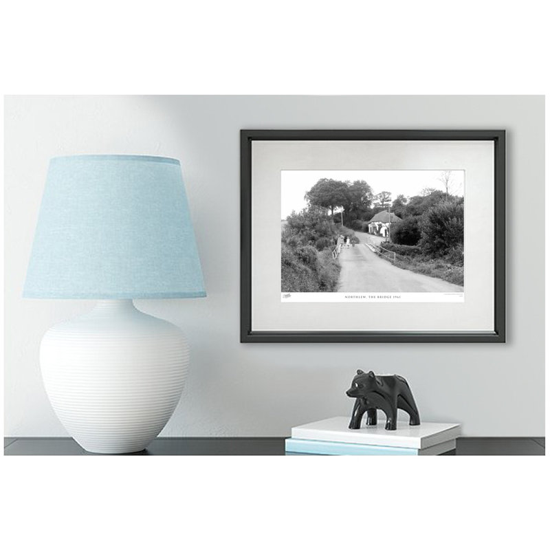 Northlew, The Bridge 1961 by Francis Frith - Single Picture Frame Print, 45cm H x 60cm W x 2.3cm D