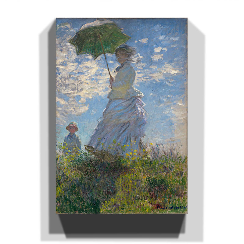 Claude Monet - Wrapped Canvas Painting, 100cm H x 70cm W