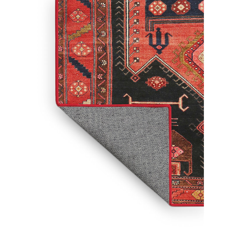 Oriental Indoor Rug, Rectangle 5' x 8'