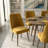Ackley 18.7'' H Velvet Upholstered Beech Parsons Chair-2104682651