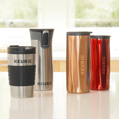 Keurig® Stainless Steel Travel Mug 12Oz.