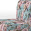 Fauteuil de chambre bleu et rose Pastel