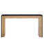 Console de foyer élégante - Convient à divers environnements et à une table pratique en placage de bois fin avec un design charmant et des espaces polyvalents magnifiques-1424257102-1424257103