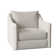 Joli Upholstered Swivel Armchair