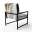 Fauteuil tapissier contemporain exquis Darling Gold-108615052