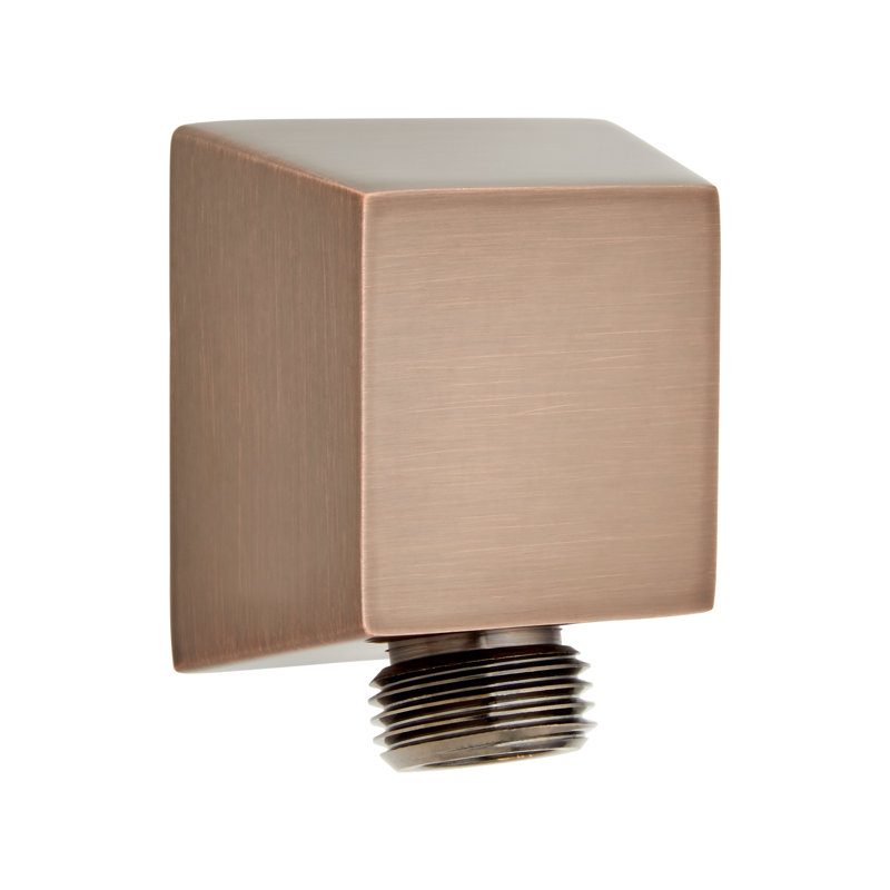 FundamentALL Square Wall Supply Elbow, Oil Rubbed Bronze