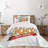 Ambesonne Colorful Bedspread Set 2 Pcs Growing Old Image Twin Multicolor