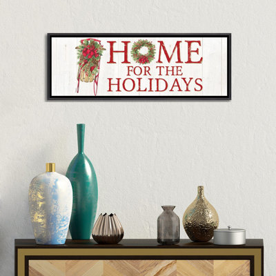 «Home for the Holiday» par Tara Reed - impression d'art textuel