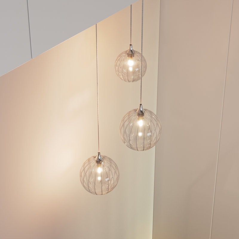 Vine 3 - Light Pendant, Black
